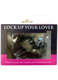 Черные меховые наручники Love с ключиками - Baile - купить с доставкой в Оренбурге