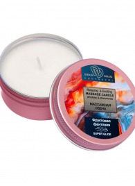 Массажная свеча  Фруктовая фантазия - БиоМед - купить с доставкой в Оренбурге
