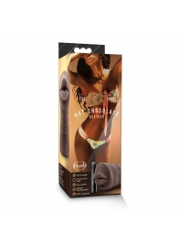 Коричневый мастурбатор-ротик Heather - Blush Novelties - в Оренбурге купить с доставкой