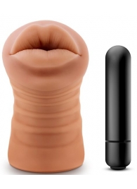 Кофейный мастурбатор-ротик Isabella - Blush Novelties - в Оренбурге купить с доставкой