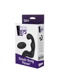 Черный вибромассажер простаты REMOTE BOOTY PLEASER - Dream Toys - в Оренбурге купить с доставкой