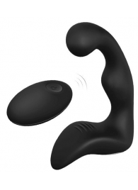 Черный вибромассажер простаты REMOTE BOOTY PLEASER - Dream Toys - в Оренбурге купить с доставкой