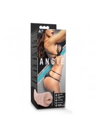 Телесный мастурбатор-ротик Angie - Blush Novelties - в Оренбурге купить с доставкой