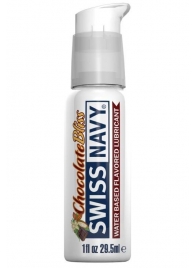 Лубрикант с ароматом шоколада Swiss Navy Chocolate Bliss Lube - 29,5 мл. - Swiss navy - купить с доставкой в Оренбурге