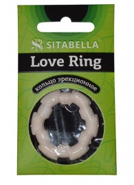 Фигурное эрекционное кольцо из киберкожи - Sitabella - в Оренбурге купить с доставкой