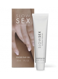 Гель для мастурбации с ароматом кокоса Slow Sex Finger Play Gel - 30 мл. - Bijoux Indiscrets - купить с доставкой в Оренбурге