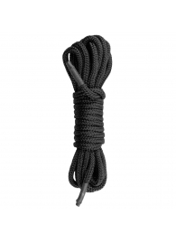 Черная веревка для бондажа Easytoys Bondage Rope - 5 м. - Easy toys - купить с доставкой в Оренбурге