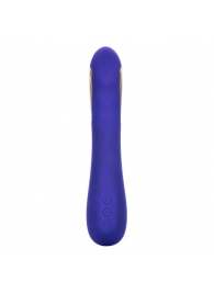 Фиолетовый вибратор с электростимуляцией Intimate E-Stimulator Petite Wand - 18,5 см. - California Exotic Novelties - купить с доставкой в Оренбурге