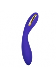 Фиолетовый вибратор с электростимуляцией Intimate E-Stimulator Wand - 21,5 см. - California Exotic Novelties - купить с доставкой в Оренбурге