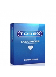 Гладкие презервативы Torex  Классические  - 3 шт. - Torex - купить с доставкой в Оренбурге