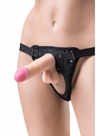 Телесный страпон на трусиках Realstick Hunter - 14,5 см. - ToyFa - купить с доставкой в Оренбурге