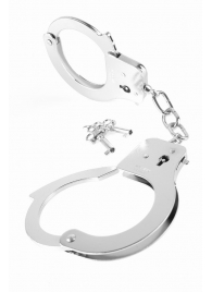 Металлические серебристые наручники Designer Metal Handcuffs - Pipedream - купить с доставкой в Оренбурге