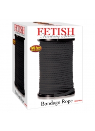 Черная веревка для связывания Bondage Rope - 60,9 м. - Pipedream - купить с доставкой в Оренбурге