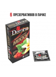 Ароматизированные презервативы DOMINO  Ароматный микс  - 6 шт. - Domino - купить с доставкой в Оренбурге