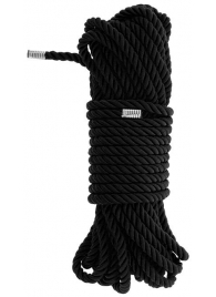 Черная веревка для бондажа BONDAGE ROPE - 10 м. - Dream Toys - купить с доставкой в Оренбурге