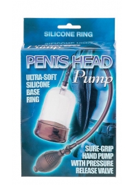 Помпа на головку фаллоса Penis Head Pump - Seven Creations - в Оренбурге купить с доставкой