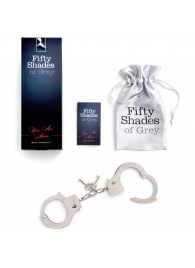 Металлические наручники Metal Handcuffs - Fifty Shades of Grey - купить с доставкой в Оренбурге