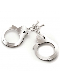 Металлические наручники Metal Handcuffs - Fifty Shades of Grey - купить с доставкой в Оренбурге