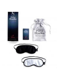 Набор из двух масок на глаза Soft Blindfold Twin Pack - Fifty Shades of Grey - купить с доставкой в Оренбурге