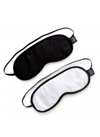 Набор из двух масок на глаза Soft Blindfold Twin Pack - Fifty Shades of Grey - купить с доставкой в Оренбурге