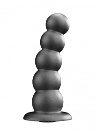 Черная насадка-плаг на харнесс PLATINUM 9 - 24 см. - LOVETOY (А-Полимер) - купить с доставкой в Оренбурге