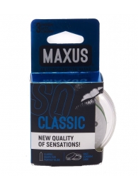 Классические презервативы в пластиковом кейсе MAXUS Classic - 3 шт. - Maxus - купить с доставкой в Оренбурге