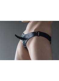 Черные трусики Better с анальной насадкой - 8 см. - Lola Games - купить с доставкой в Оренбурге