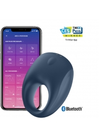 Эрекционное кольцо Satisfyer Strong One с возможностью управления через приложение - Satisfyer - в Оренбурге купить с доставкой