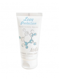 Увлажняющий лубрикант на водной основе Love Protection - 50 мл. - Lola Games - купить с доставкой в Оренбурге