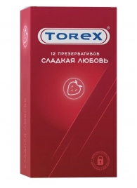 Презервативы Torex  Сладкая любовь  с ароматом клубники - 12 шт. - Torex - купить с доставкой в Оренбурге