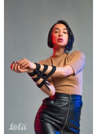 Черная веревка Do Not Disturb - 5 м. - Lola Games - купить с доставкой в Оренбурге