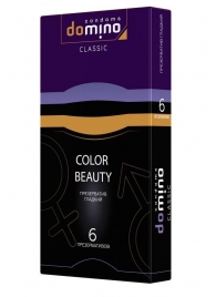 Разноцветные презервативы DOMINO Colour Beauty - 6 шт. - Domino - купить с доставкой в Оренбурге