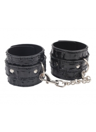 Черные наручники Surrender Wrist Restraints - Chisa - купить с доставкой в Оренбурге