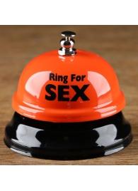 Настольный звонок RING FOR SEX - Сима-Ленд - купить с доставкой в Оренбурге