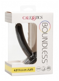 Черный анальный стимулятор Boundless 4.5” Slim Probe - 11,5 см. - California Exotic Novelties - купить с доставкой в Оренбурге