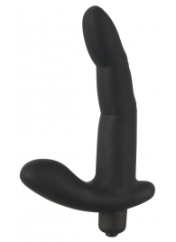 Черный вибромассажер простаты Naughty Finger Prostate Vibe - 13,8 см. - Orion - в Оренбурге купить с доставкой