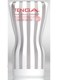 Мастурбатор TENGA Squeeze Tube Cup Soft - Tenga - в Оренбурге купить с доставкой