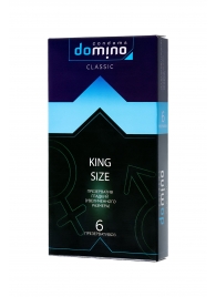 Презервативы увеличенного размера DOMINO Classic King size - 6 шт. - Domino - купить с доставкой в Оренбурге