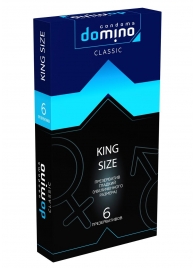 Презервативы увеличенного размера DOMINO Classic King size - 6 шт. - Domino - купить с доставкой в Оренбурге