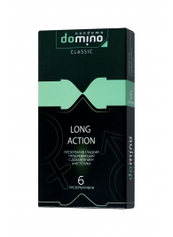 Презервативы с пролонгирующим эффектом DOMINO Classic Long action - 6 шт. - Domino - купить с доставкой в Оренбурге