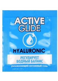 Лубрикант на водной основе Active Glide с гиалуроновой кислотой - 3 гр. - Биоритм - купить с доставкой в Оренбурге