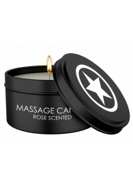 Массажная свеча с ароматом розы Massage Candle - Shots Media BV - купить с доставкой в Оренбурге