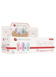 Набор из 15 мини-мастурбаторов Fantastic Egg Hard Boiled - Baile - в Оренбурге купить с доставкой