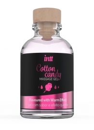 Массажный гель с согревающим эффектом Cotton Candy - 30 мл. - INTT - купить с доставкой в Оренбурге