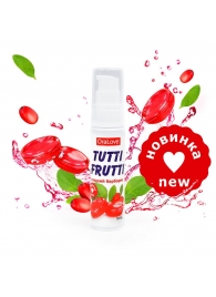 Гель-смазка Tutti-frutti со вкусом барбариса - 30 гр. - Биоритм - купить с доставкой в Оренбурге
