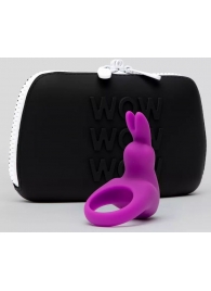 Фиолетовое эрекционное виброкольцо Happy Rabbit Cock Ring Kit - Happy Rabbit - в Оренбурге купить с доставкой