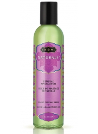 Массажное масло Naturals Island Passion Berry с ароматом тропических фруктов - 236 мл. - Kama Sutra - купить с доставкой в Оренбурге