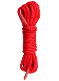 Красная веревка для связывания Nylon Rope - 5 м. - Easy toys - купить с доставкой в Оренбурге