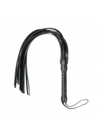 Черный флоггер Flogger Whip - 46 см. - Easy toys - купить с доставкой в Оренбурге