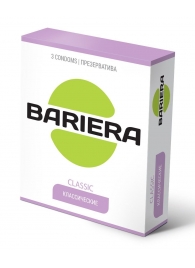 Классические презервативы Bariera Classic - 3 шт. - Bariera - купить с доставкой в Оренбурге